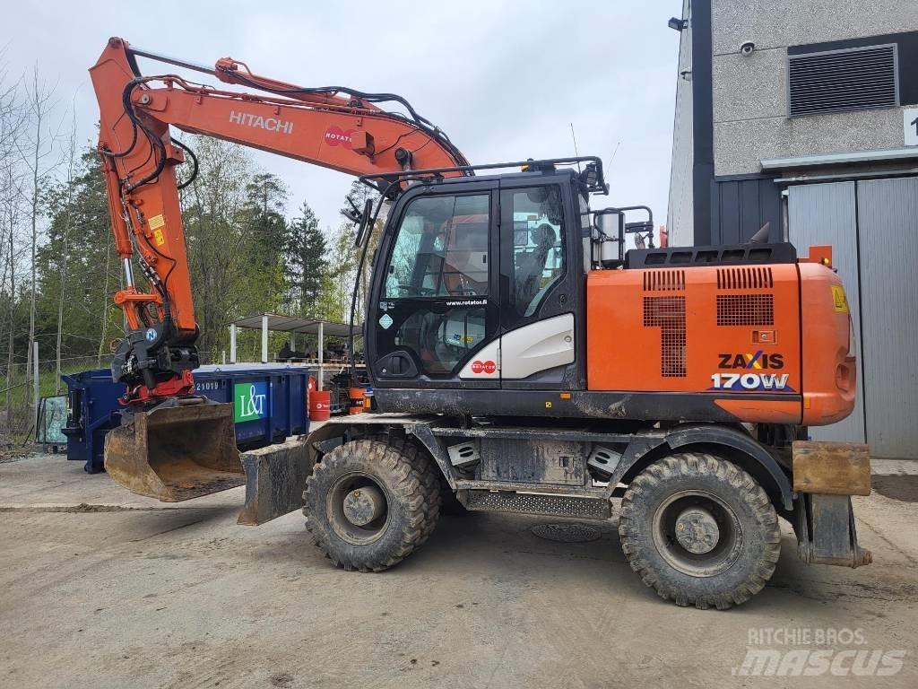 Hitachi ZX170W-6 Bageri na kotačima