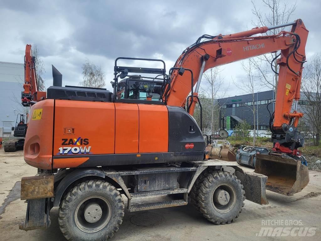 Hitachi ZX170W-6 Bageri na kotačima