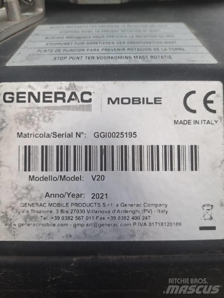 Pramac Generac V20 Rasvjetni tornjevi