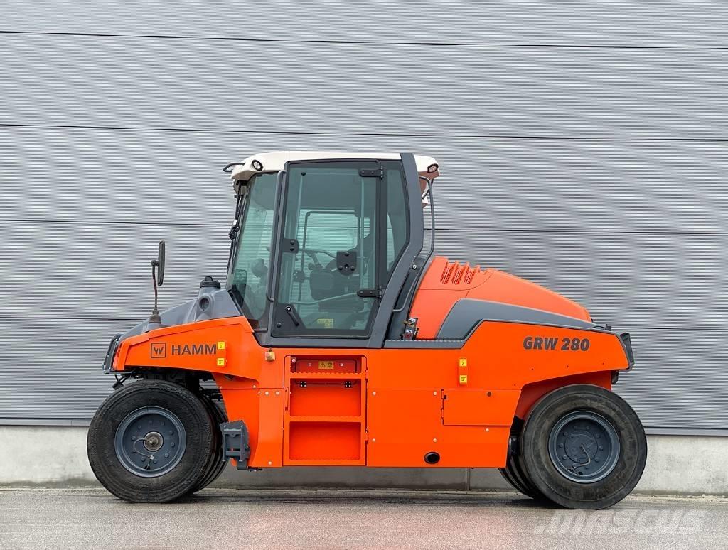 Hamm GRW 280-10 Gumeni valjci na kotačima