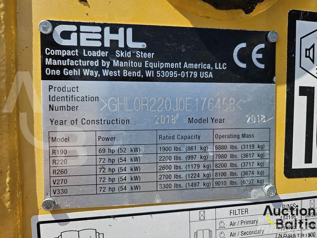 Gehl R 220 Skid steer mini utovarivači