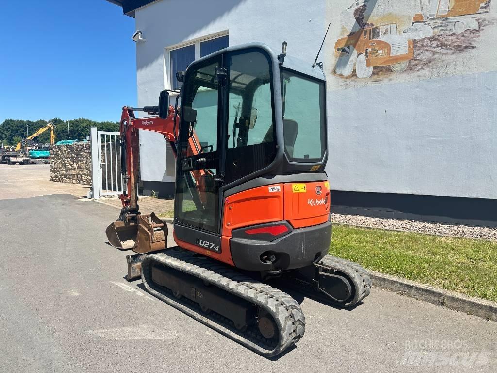 Kubota U 27-4 Mini bageri <7t