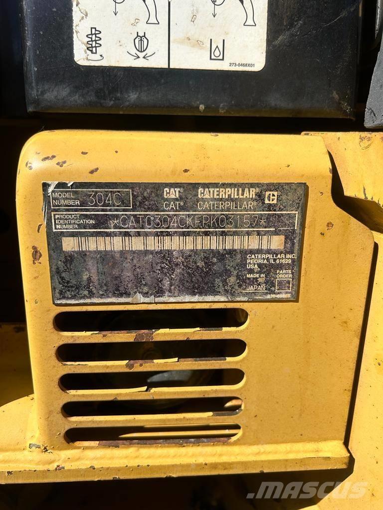 CAT 304 C CR Mini bageri <7t
