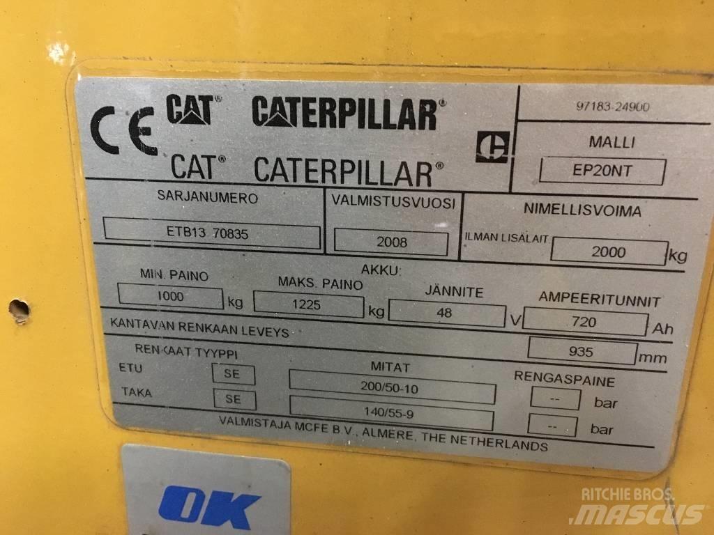 CAT EP 20 NT Električni viličari