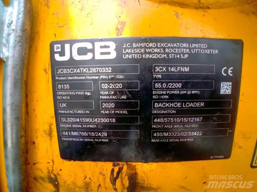 JCB 3 CX 4 T Utovarni rovokopači