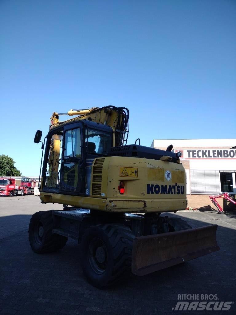 Komatsu PW 148-8 Bageri na kotačima