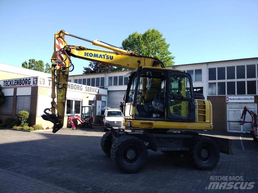 Komatsu PW 148-8 Bageri na kotačima