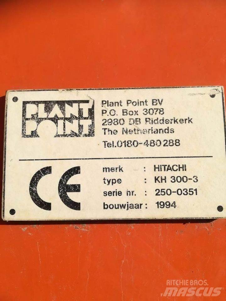 Hitachi KH 300 Kranovi sa gusjenicama