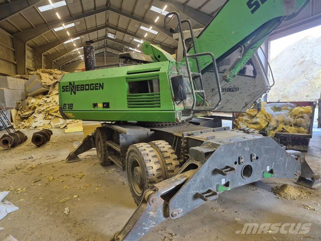 Sennebogen 818 Bageri za manipuliranje materijalom / otpadom