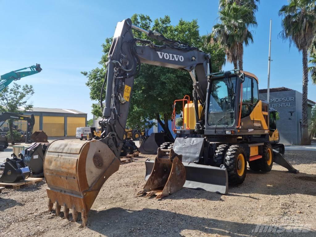 Volvo EWR 150 E Bageri na kotačima