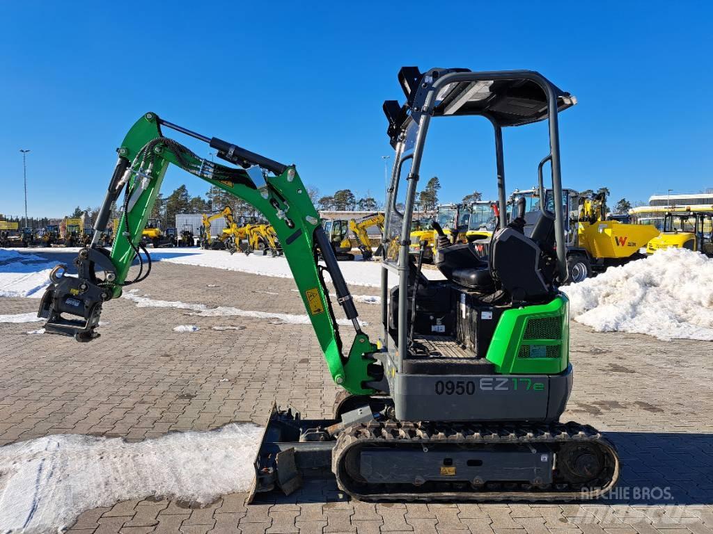 Wacker Neuson EZ17e Bageri gusjeničari