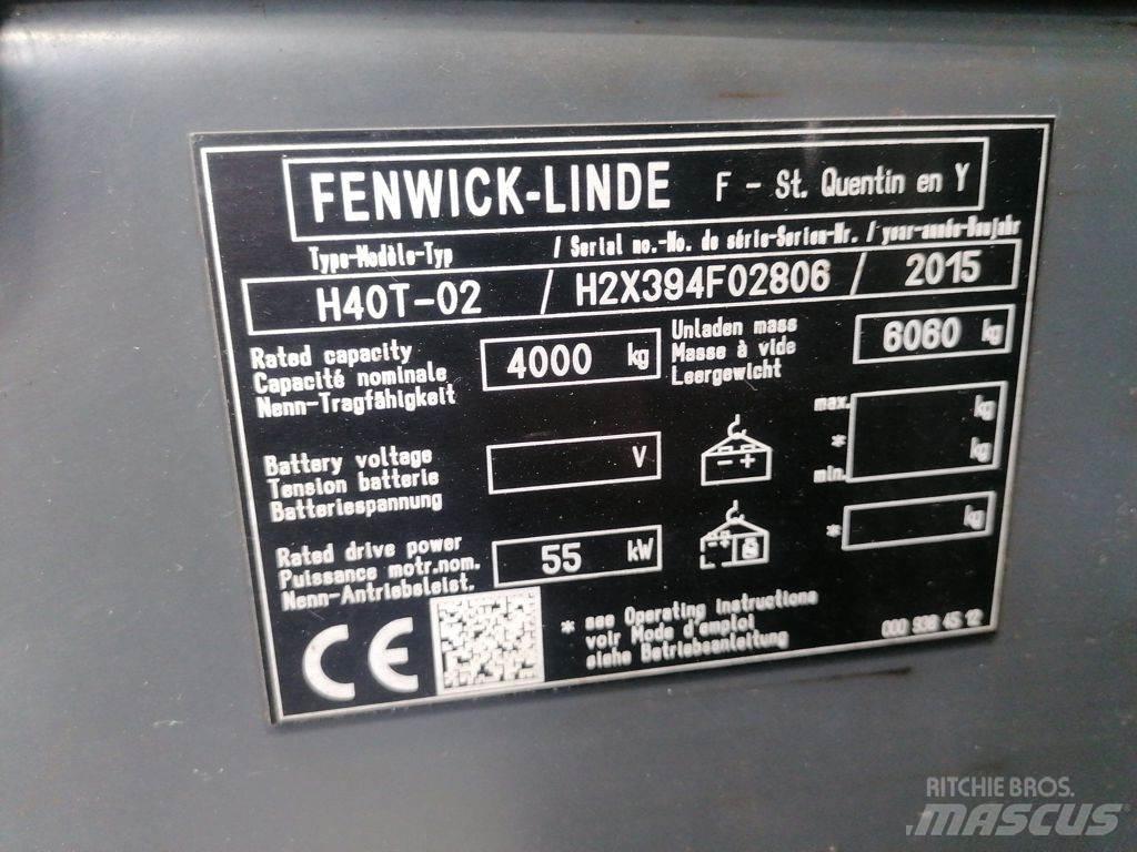 Linde H40T-02 Plinski viličari