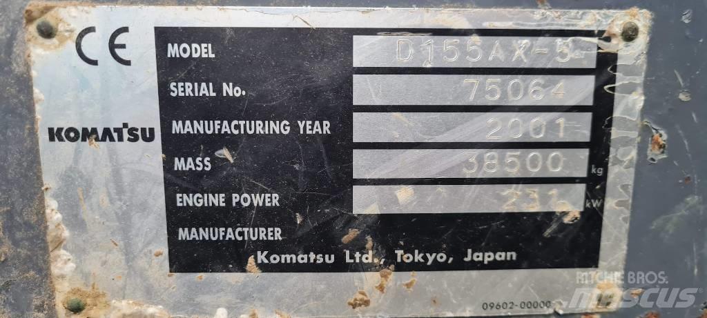Komatsu D 155 AX-5 Buldožeri gusjeničari