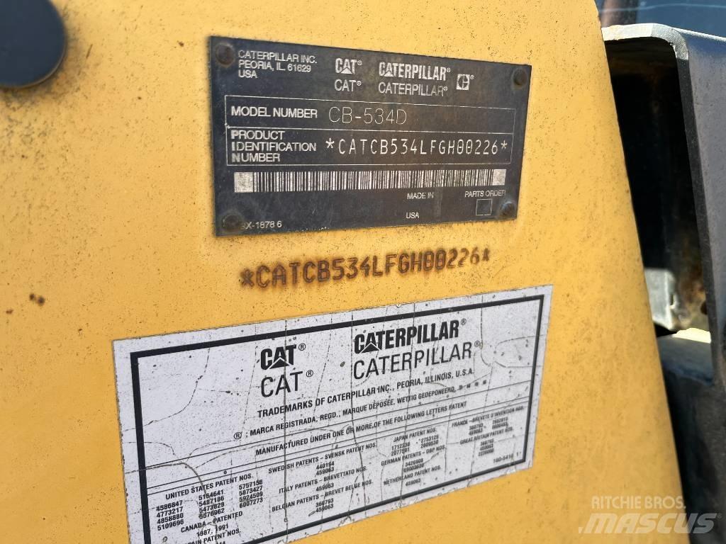 CAT CB 534 D Valjci sa dvojnim bubnjem