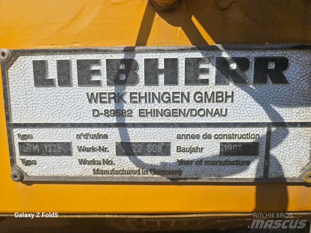 Liebherr LTM1225 Rabljene dizalice za težak teren