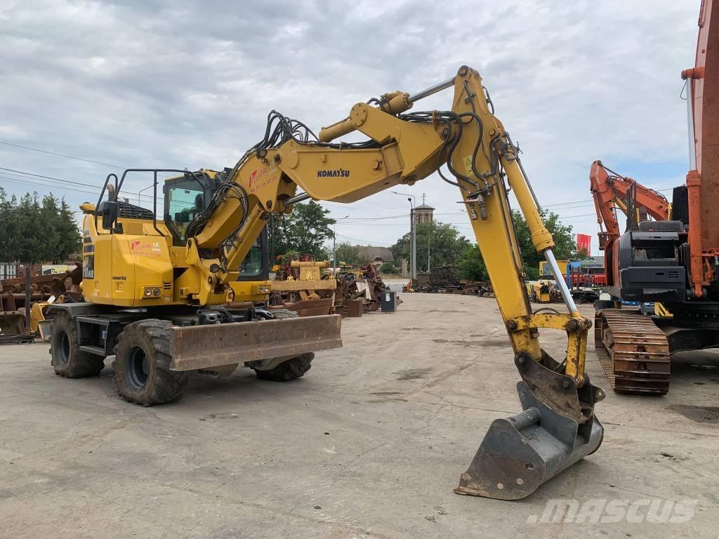 Komatsu PW118MR-11W Bageri na kotačima