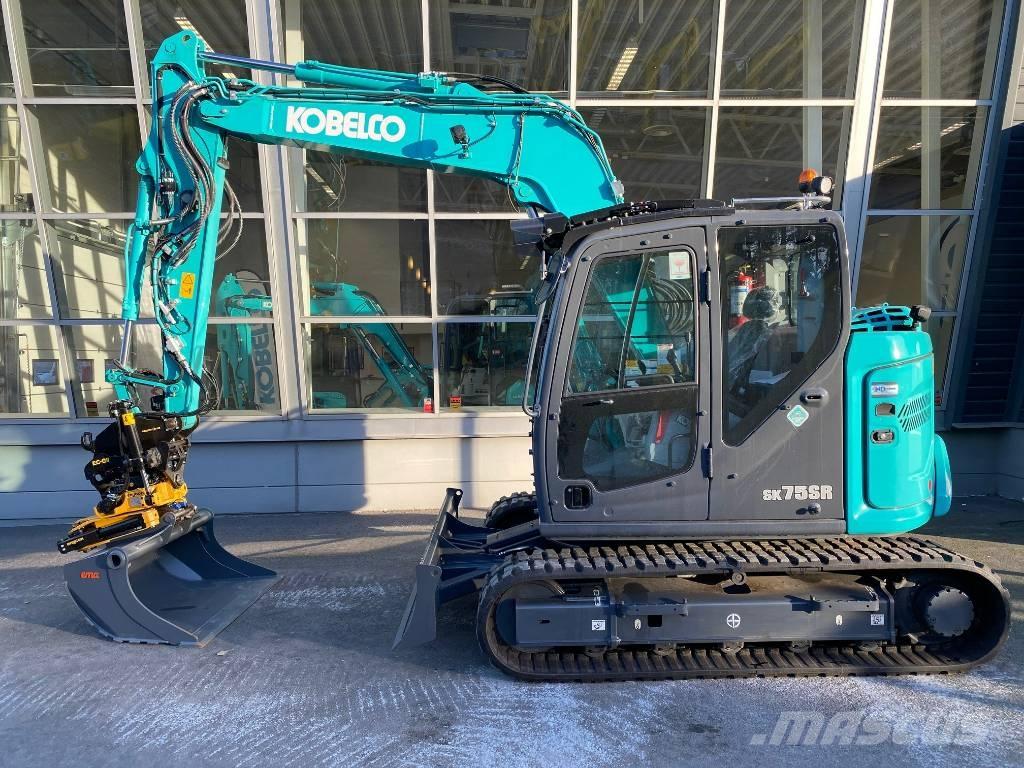 Kobelco SK75SR-7 Bageri gusjeničari