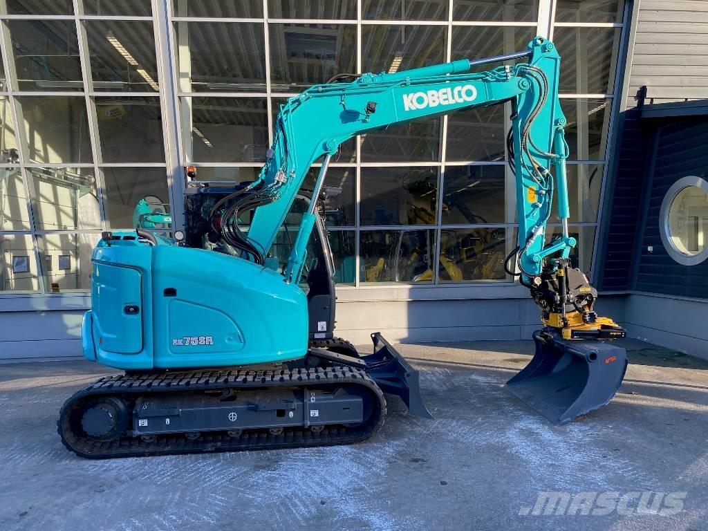 Kobelco SK75SR-7 Bageri gusjeničari