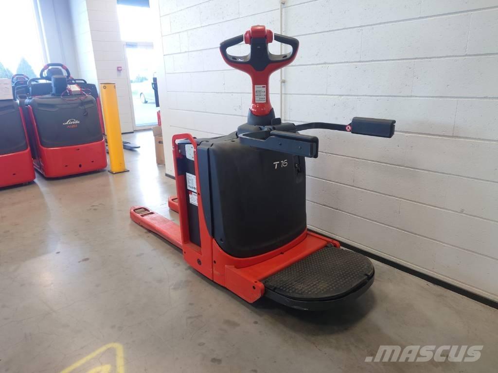 Linde T16P/1151-02 Nisko podizni električni viličar sa platformu