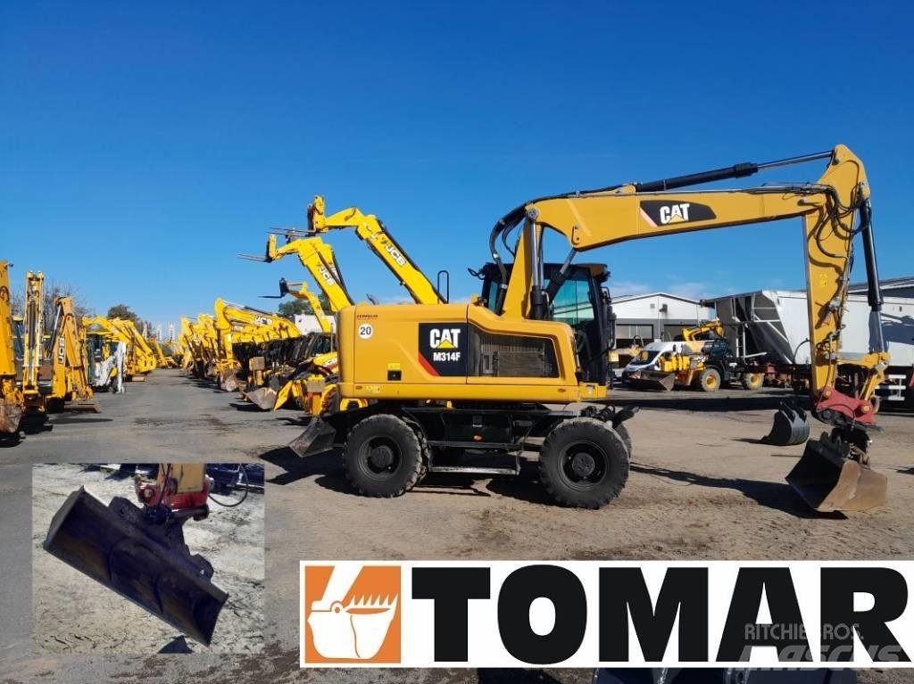 CAT M 314 F Bageri na kotačima