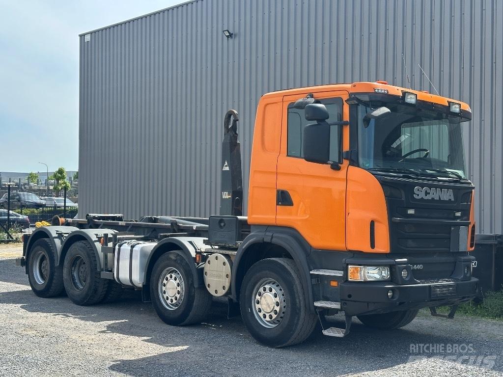 Scania G 440 Rol kiper kamioni s kukama za dizanje