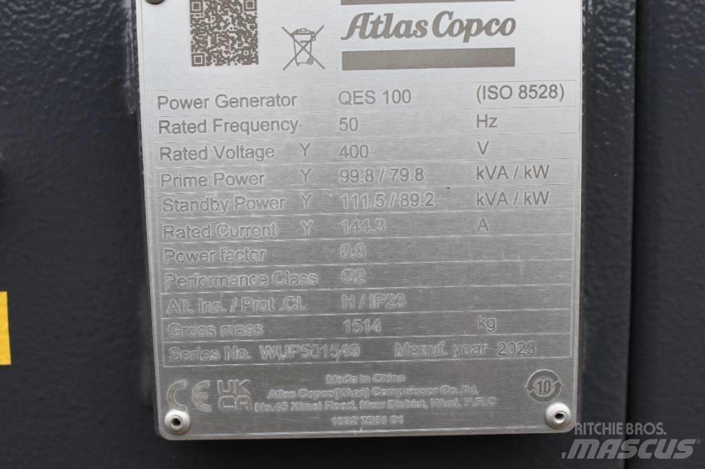Atlas Copco QES 100 Dizel agregati