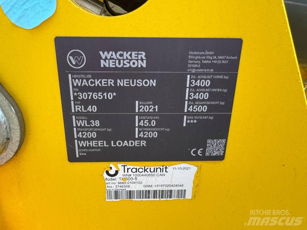 Wacker Neuson WL38 Utovarivači na kotačima
