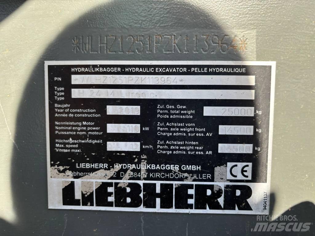 Liebherr LH 24 M Bageri za manipuliranje materijalom / otpadom