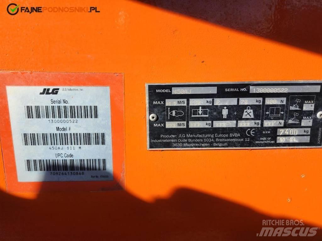 JLG 450 AJ II Zglobne podizne platforme