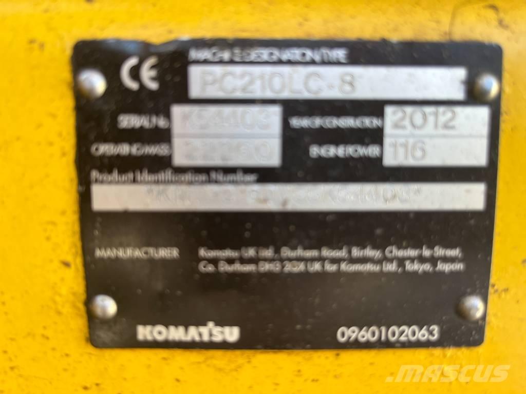 Komatsu PC 210 LC-8 Bageri gusjeničari