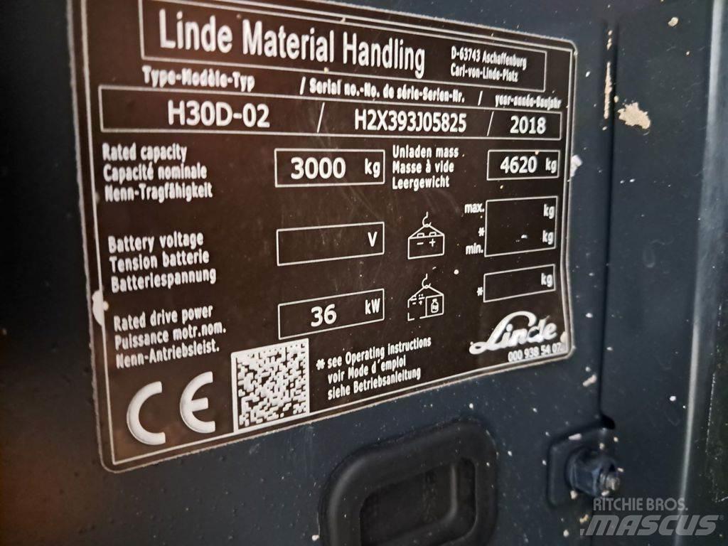 Linde H30D-02 Dizelski viličari