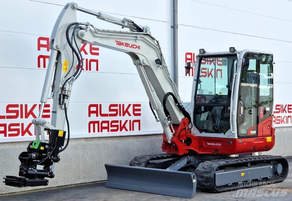Takeuchi TB 260 Mini bageri <7t