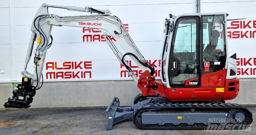 Takeuchi TB 260 Mini bageri <7t