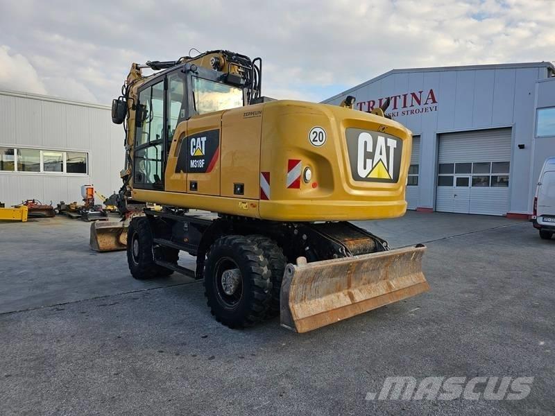 CAT M 318 F Bageri na kotačima