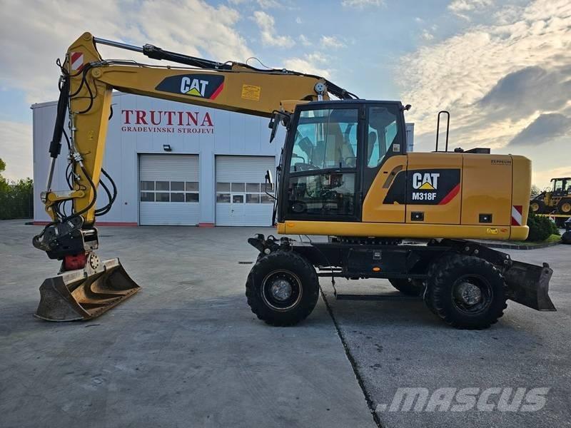 CAT M 318 F Bageri na kotačima