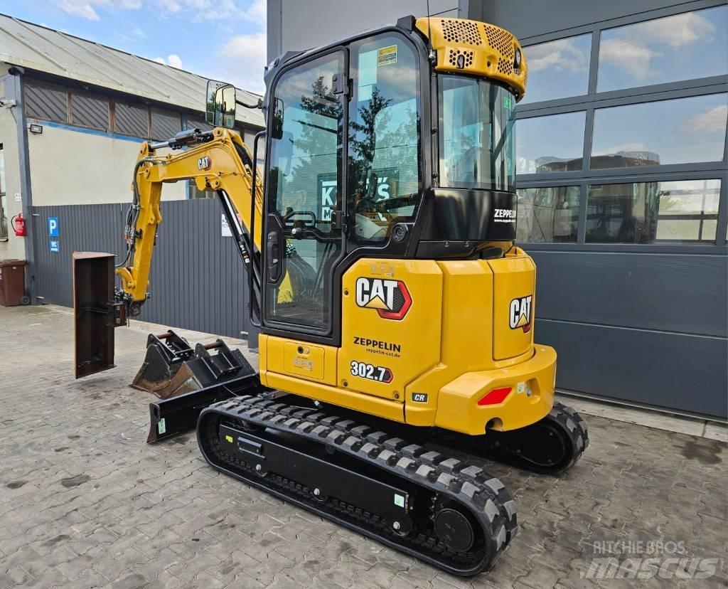 CAT 302.7 CR Mini bageri <7t