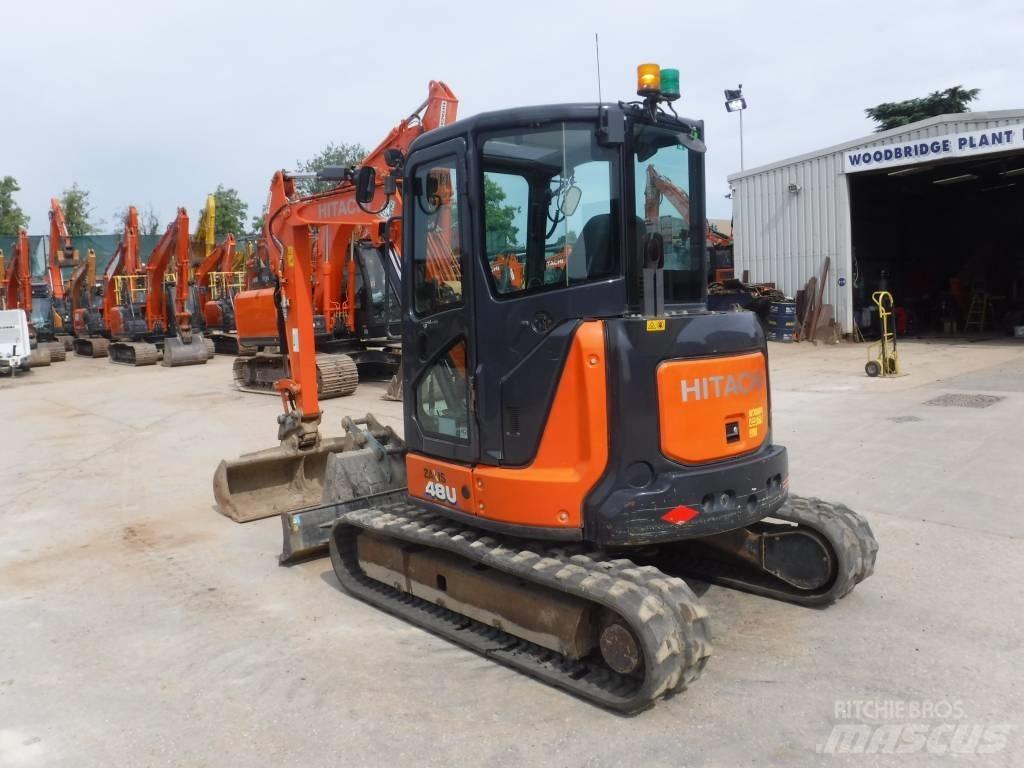 Hitachi ZX 48 U-6 Mini bageri <7t
