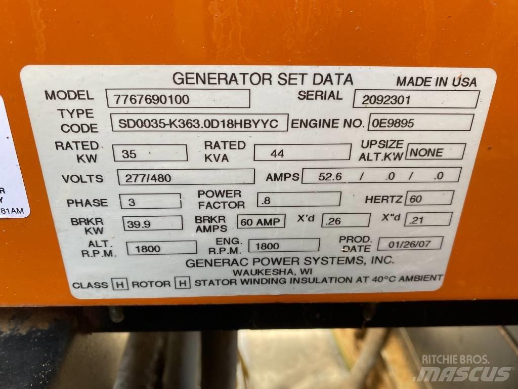 Generac 35 KW Dizel agregati