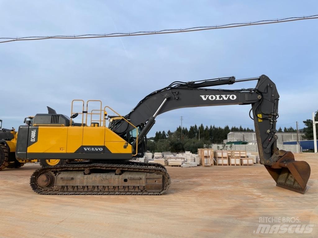 Volvo EC 480 E L Bageri gusjeničari