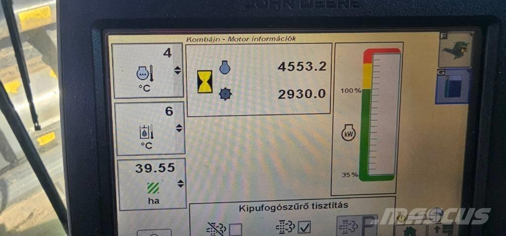 John Deere T 550 Kombajni