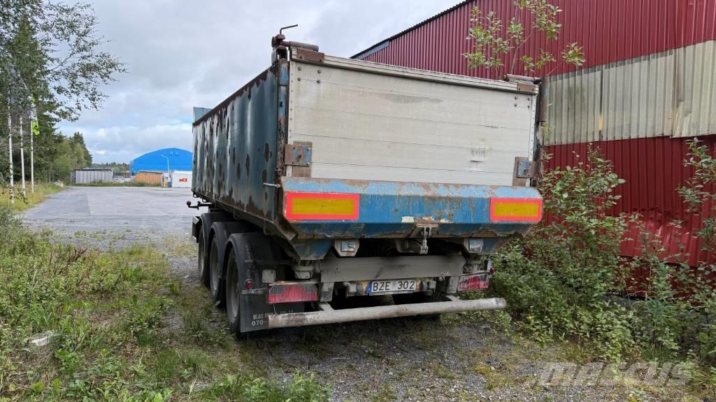  M & V Trippelkärra Kiper prikolice