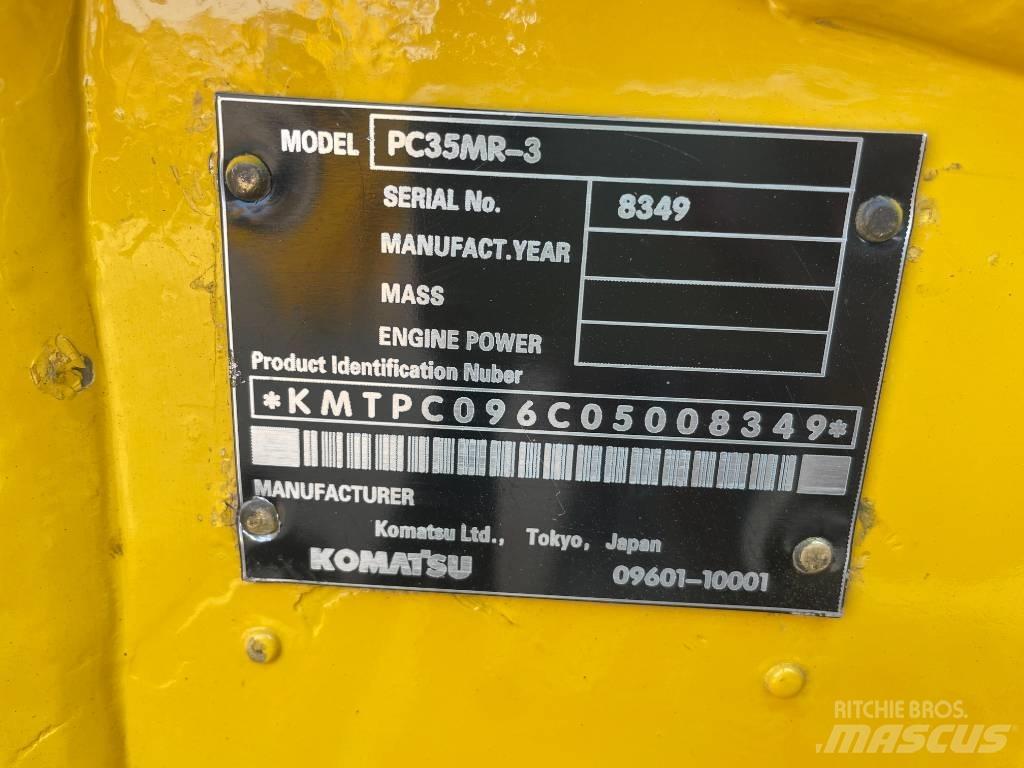 Komatsu PC 35 Mini bageri <7t