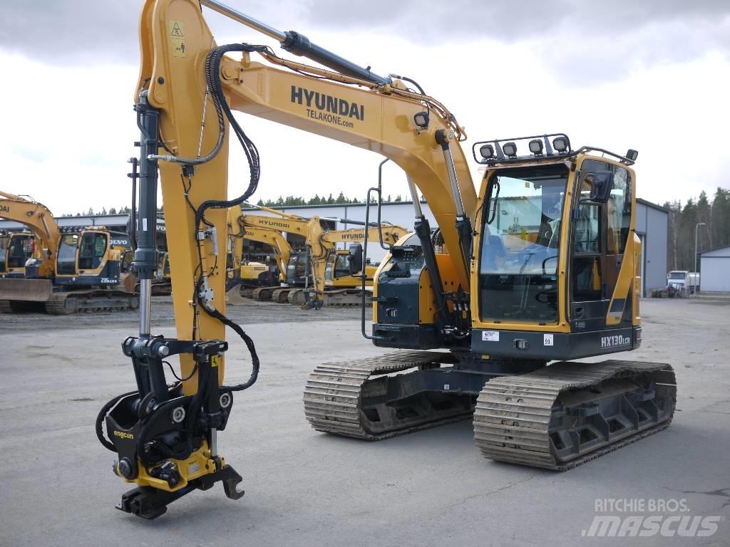 Hyundai HX 130 LCR Bageri gusjeničari