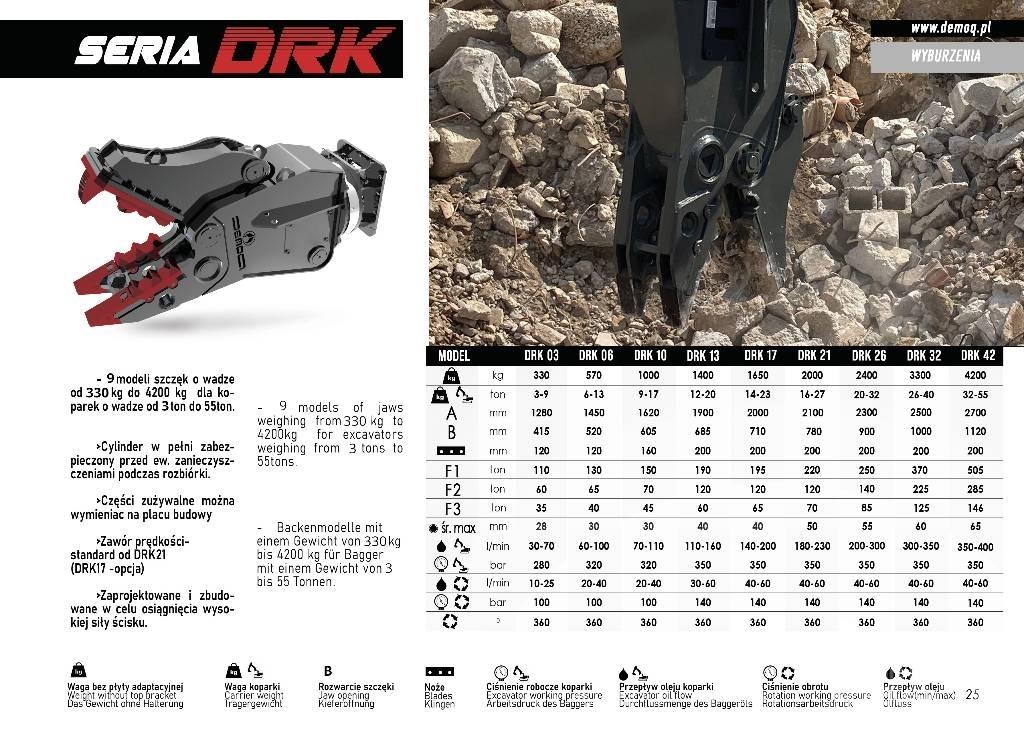  DEMOQ DRK13 Građevinske drobilice