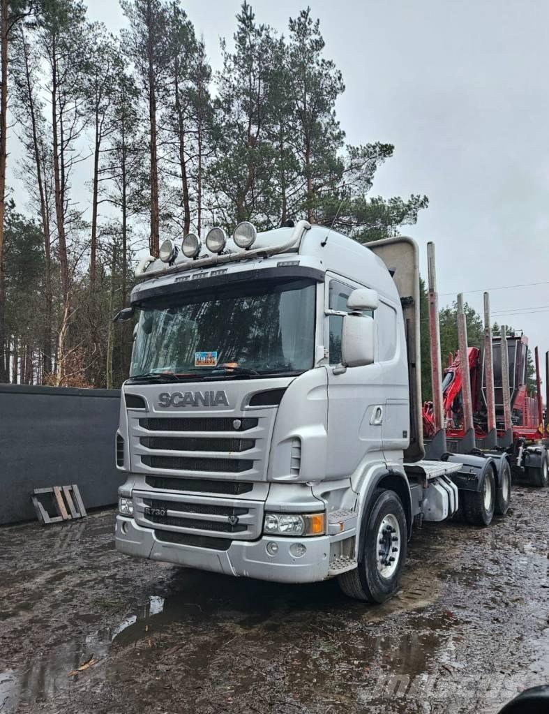 Scania R 730 Kamioni za drva