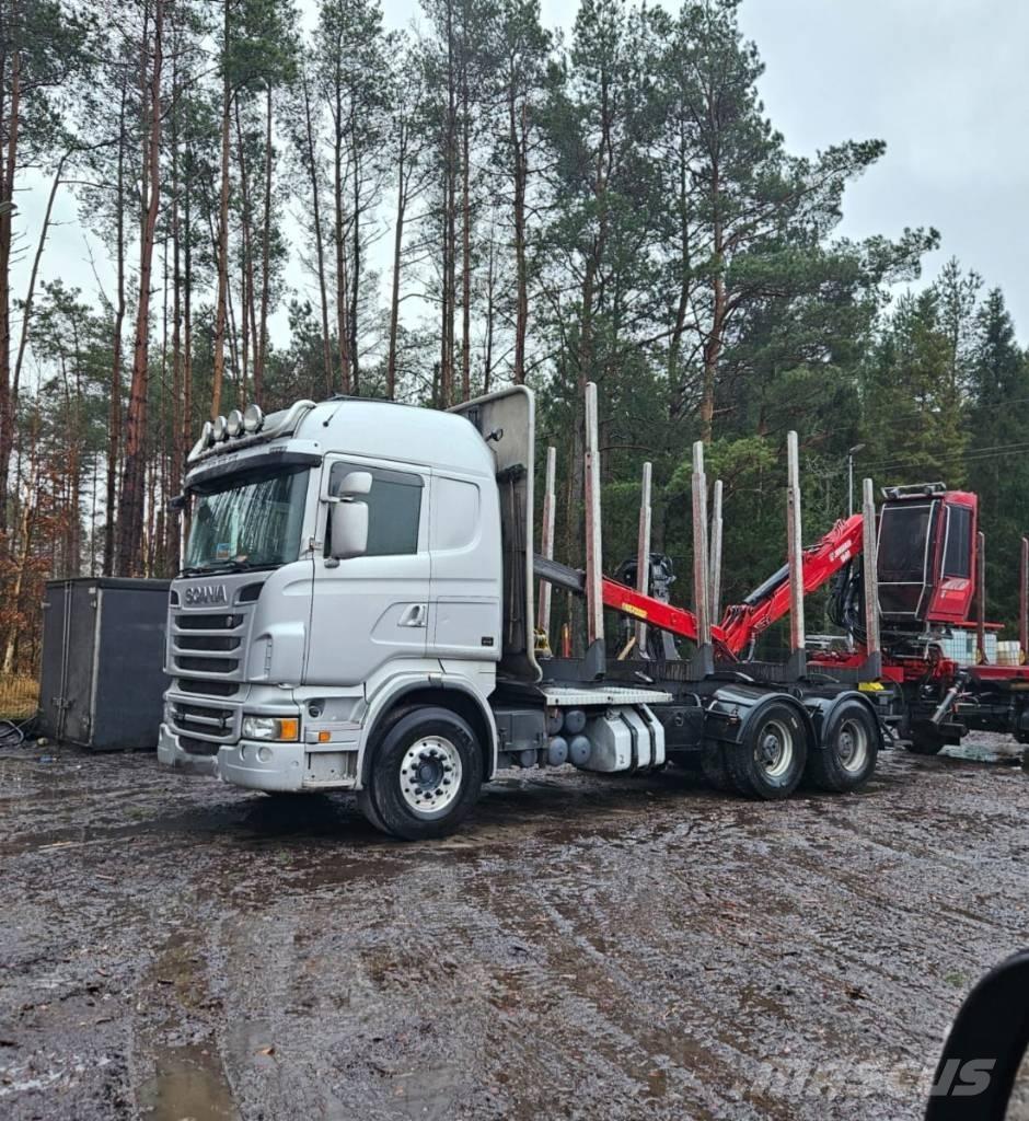 Scania R 730 Kamioni za drva