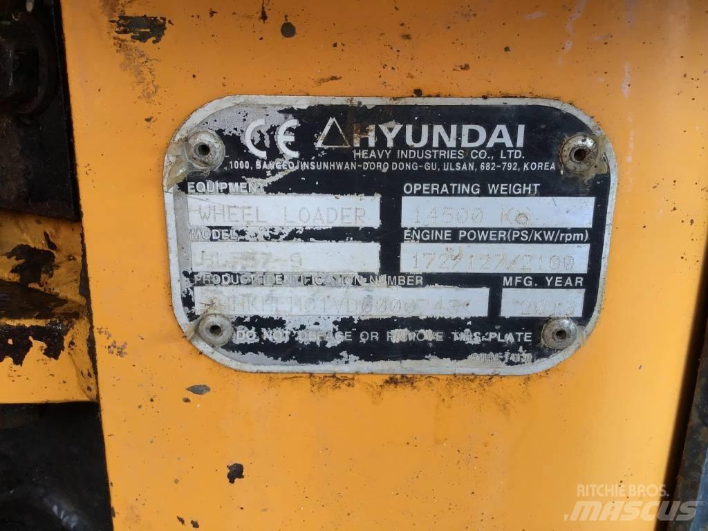 Hyundai HL 757-9 Utovarivači na kotačima