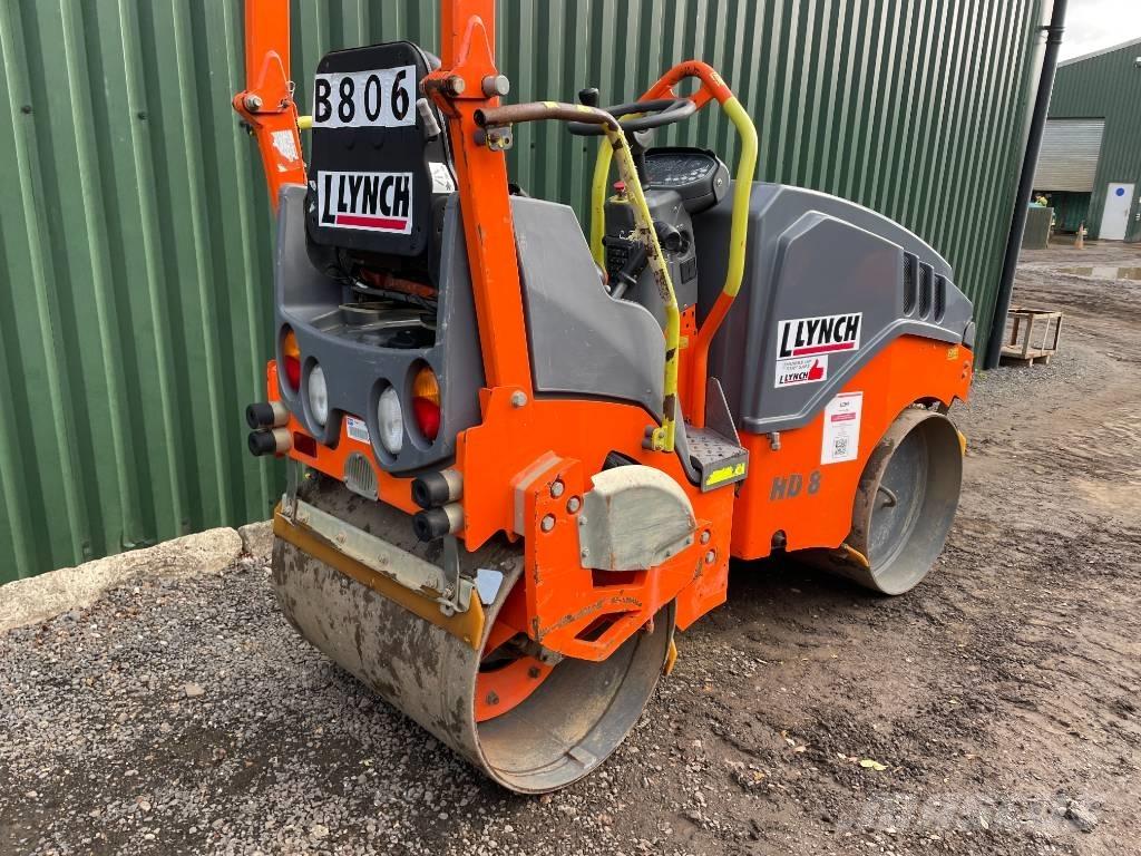 Hamm HD 8 VV Valjci sa dvojnim bubnjem