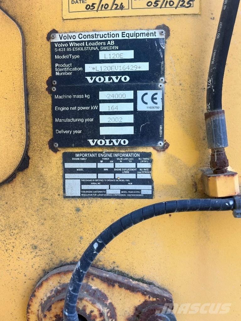 Volvo L 120 E Utovarivači na kotačima