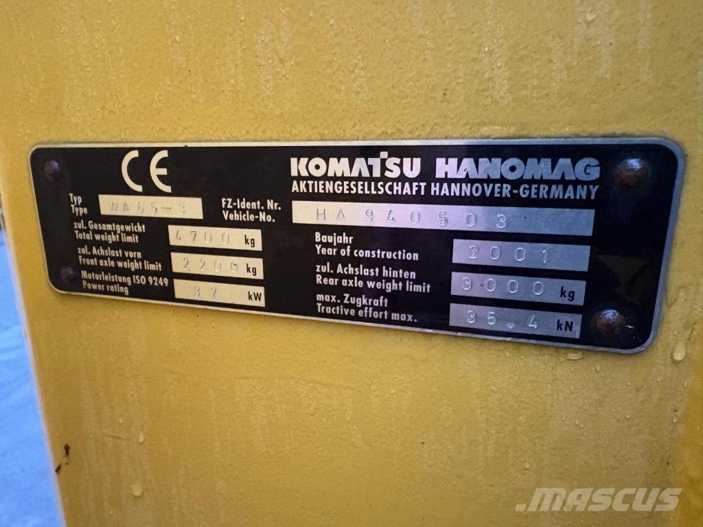 Komatsu WA 65-3 Utovarivači na kotačima